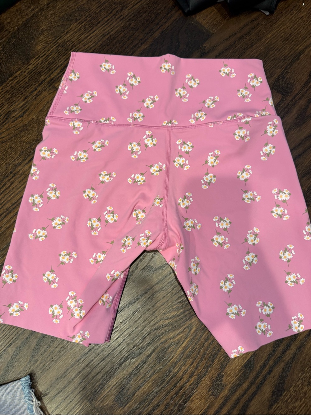 aerie Pink Floral Bike Shorts for Kids